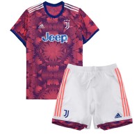 Juventus Fotballklær Tredjedraktsett Barn 2022-23 Kortermet (+ korte bukser)